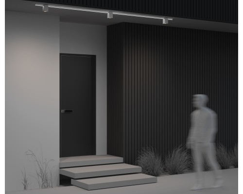 Уличный трековый светильник Outdoor O-TR01-3-S-16WW3K