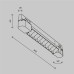 Трековый светильник Technical TR195-3-10W4K-M-B(N)