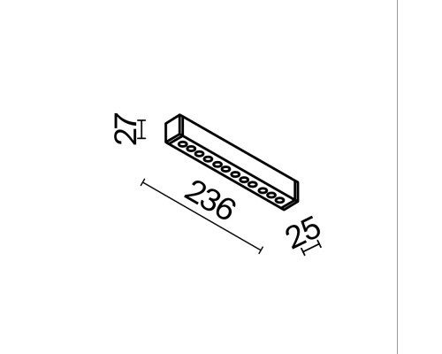 Трековый светильник Technical TR082-4-12WTW-M-W