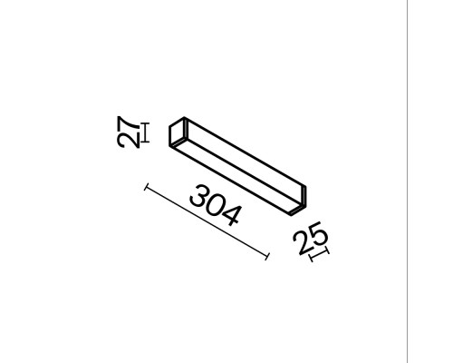 Трековый светильник Technical TR080-4-10WTW-B