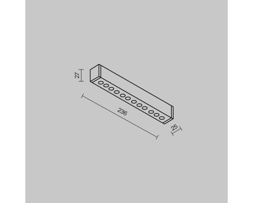 Трековый светильник Technical TR082-4-12WTW-M-W