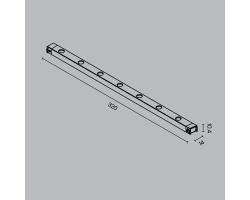 Трековый светильник Technical TR174-1-12WTW-M-B