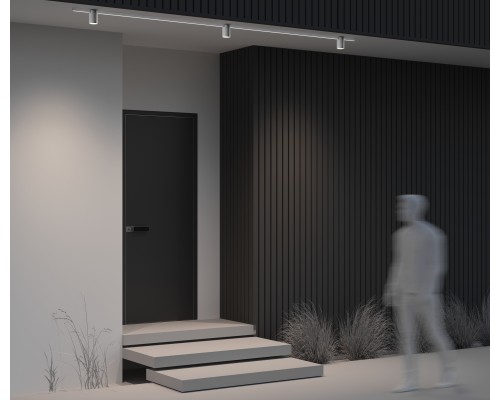 Уличный трековый светильник Outdoor O-TR01-2-S-16WW3K