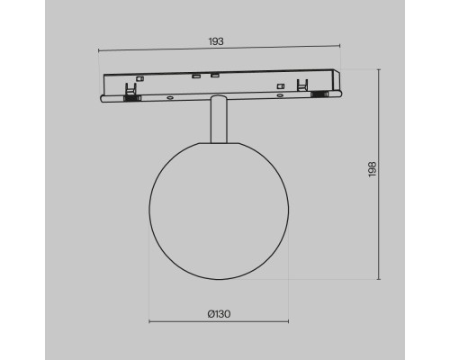 Трековый светильник Technical TR038-2-5W3K
