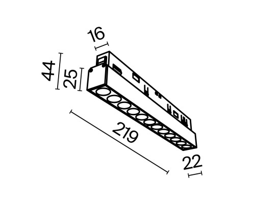 Трековый светильник Technical TR031-2-12W4K-W