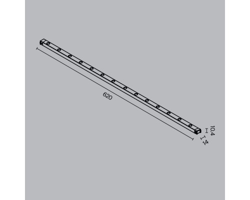 Трековый светильник Technical TR174-1-24WTW-M-B