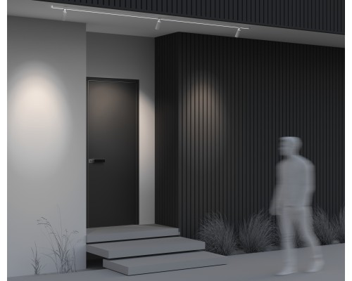 Уличный трековый светильник Outdoor O-TR01-1-S-16WW3K