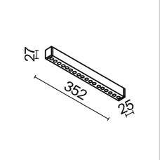 Трековый светильник Technical TR082-4-18WTW-M-W