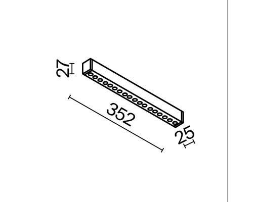 Трековый светильник Technical TR082-4-18WTW-M-W