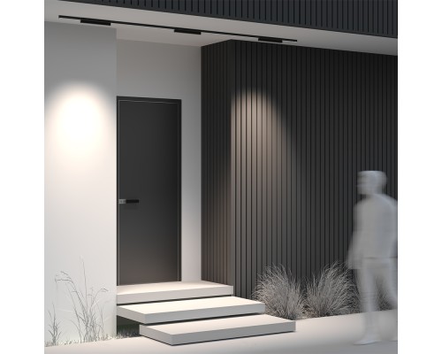 Уличный трековый светильник Outdoor O-TR02-2-S-18WB4K