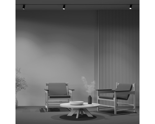 Трековый светильник Technical TR020-1-GU10-B