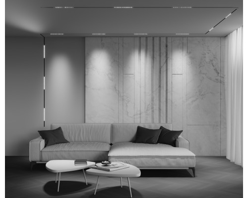 Трековый светильник Technical TR241-2-6W4K-B