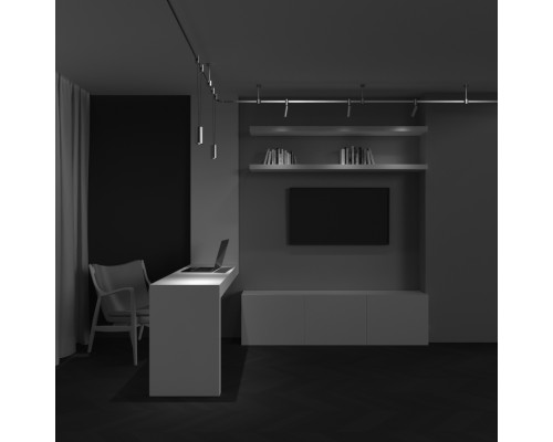 Трековый светильник Technical TR157-1-12W4K-PT