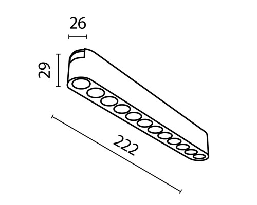 Трековый светильник Technical TR082-1-12W3K-M-W