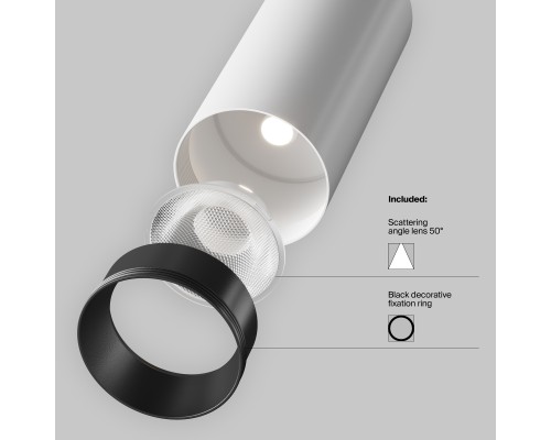Трековый светильник Technical TR021-1-12W3K-W-D-W