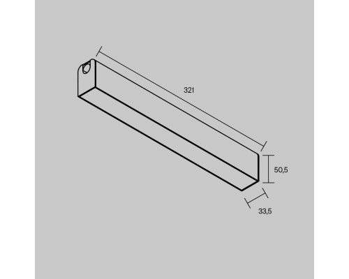 Трековый светильник Technical TR238-1-12W3K-B