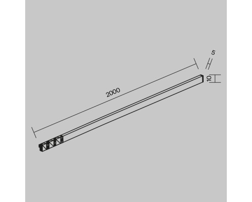 Трековый светильник Technical TR186-1-16W4K-B