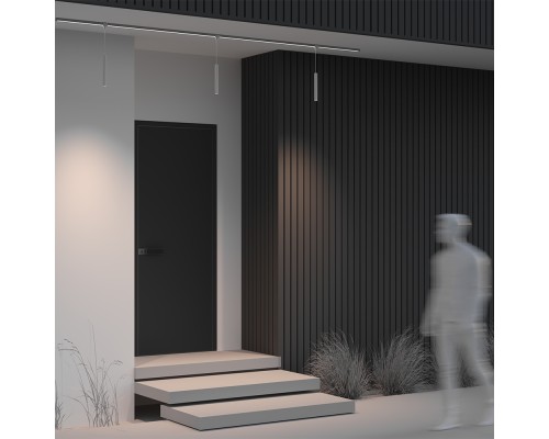 Уличный трековый светильник Outdoor O-TR01-1-P-8WW3K