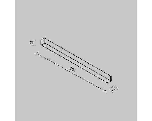 Трековый светильник Technical TR080-4-20WTW-W