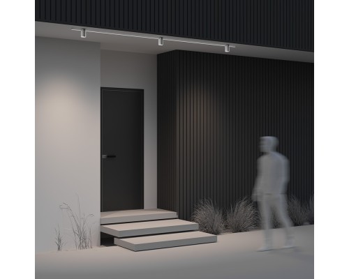 Уличный трековый светильник Outdoor O-TR01-2-S-16WW3K