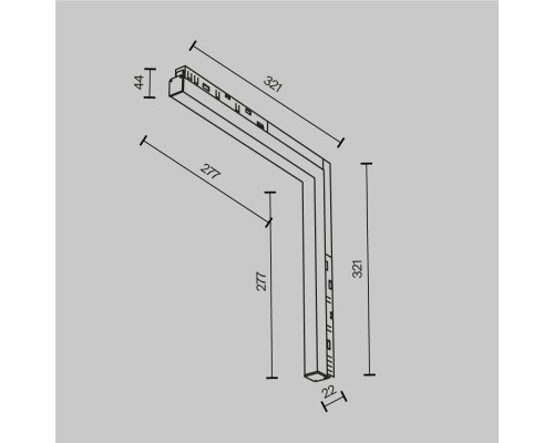 Трековый светильник Technical TR102-24W4K-W