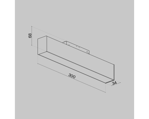 Трековый светильник Technical TR012-2-12W3K-W