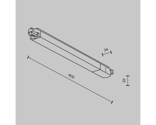 Трековый светильник Technical TR000-1-12W3K-W