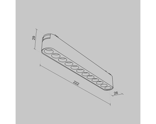 Трековый светильник Technical TR082-1-12W3K-M-W