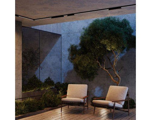 Уличный трековый светильник Outdoor O-TR02-2-S-12WB3K