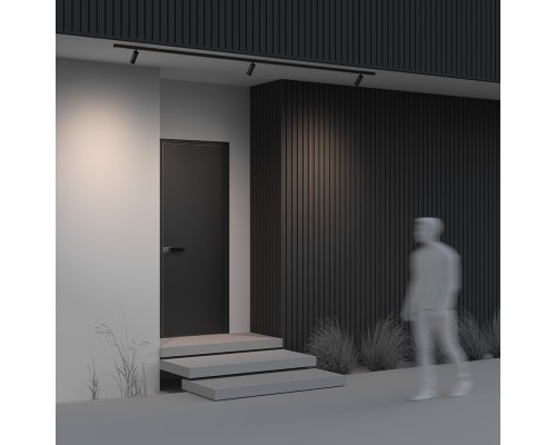 Уличный трековый светильник Outdoor O-TR02-1-S-15WB3K