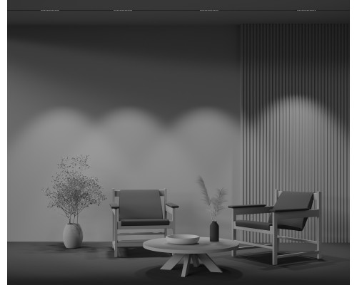 Трековый светильник Technical TR031-4-12WTW-DD-B