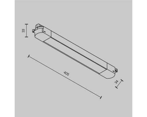 Трековый светильник Technical TR000-1-12W4K-B_1