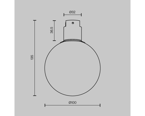 Трековый светильник Technical TR171-1-5W3K-WB