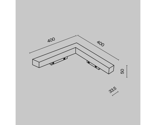 Трековый светильник Technical TR078-2-24W3K-B