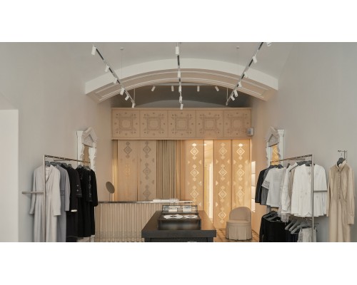 Трековый светильник Technical TR032-4-20W3K-S-DS-W