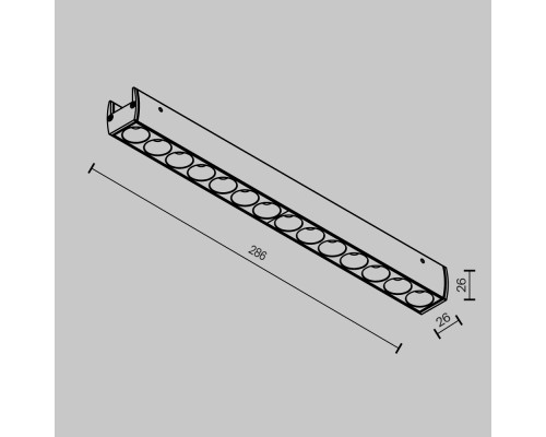 Трековый светильник Technical TR162-1-12W3K-M-B