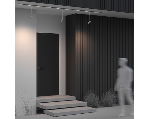 Уличный трековый светильник Outdoor O-TR01-2-P-8WW3K