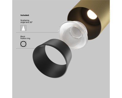 Трековый светильник Technical TR097-2-12W3K-M-BMG