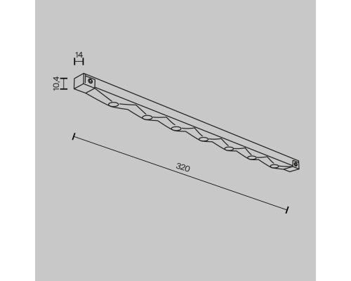 Трековый светильник Technical TR175-1-12WTW-M-B