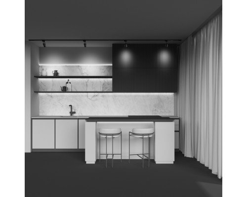 Трековый светильник Technical TR001-1-GU10-B