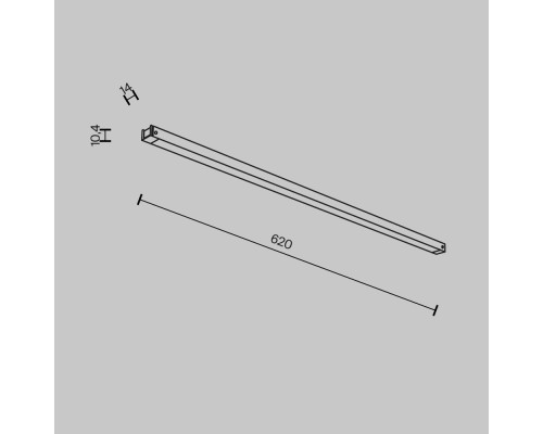 Трековый светильник Technical TR173-1-16WTW-B