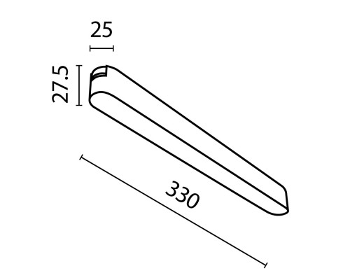 Трековый светильник Technical TR080-1-18W4K-B