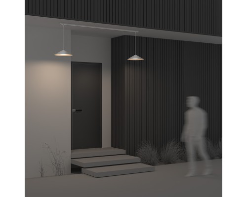 Уличный трековый светильник Outdoor O-TR01-1-P-12WW3K