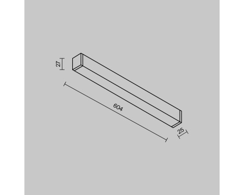 Трековый светильник Technical TR080-4-20WTW-B