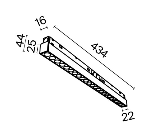 Трековый светильник Technical TR031-4-24WTW-DD-W