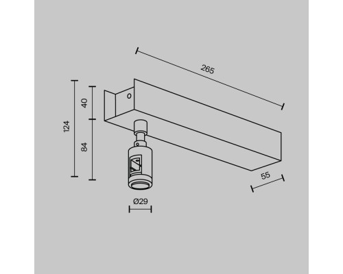 Комплектующие для трековой системы Technical TRA156С-BB1-B