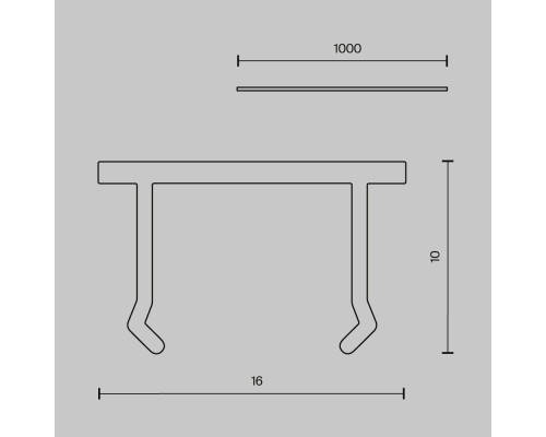 Комплектующие для трековой системы Technical TRA239DC-1B