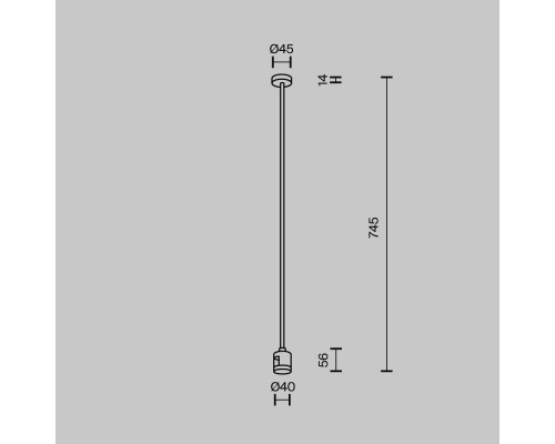 Комплектующие для трековой системы Technical TRA159C-IPC1-B