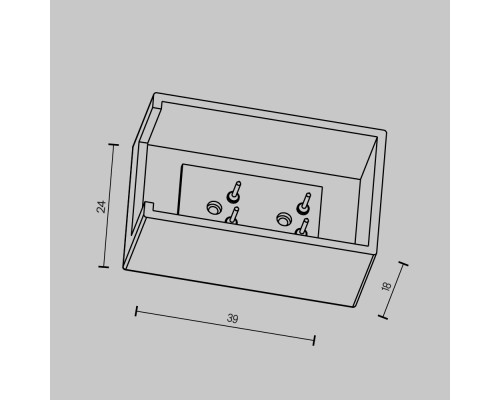 Комплектующие для трековой системы Technical TRA160EC-1B