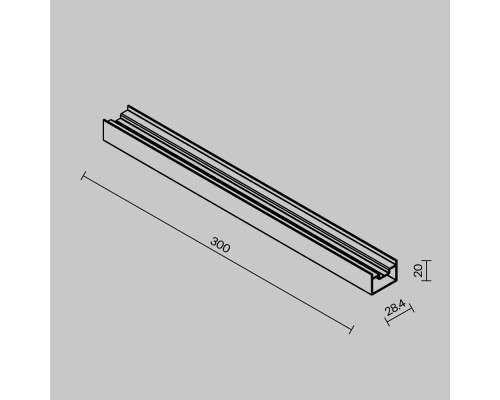 Комплектующие для уличной трековой системы Outdoor O-TR002-AD